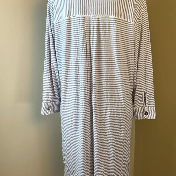 UGG Vivian SZ LG Night Shirt Purple & White Comfy Soft Lightweight Loungewear - Picture 8 of 9